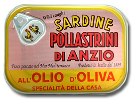 Sardinky v olivovém oleji SAPA 100g